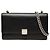 Céline Celine Schultertasche mit Kette Schwarz