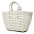 Borsa Balenciaga Bistro XS Bianco - vista 2