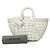Borsa Balenciaga Bistro XS Bianco - vista 7