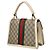 Borsa Gucci GG Supreme Queen Margaret Rosso Beige Verde - vista 2