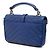 Autre Marque Borsa a mano Saint Laurent YSL Logo College Mini Blu - vista 2