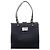 Fendi FF Logo Schnalle Tote Bag Marineblau