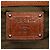 Prada Triangle Logo Plate Tote Bag Brown - view 10