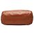 Prada Triangle Logo Plate Tote Bag Brown - view 3