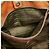 Prada Triangle Logo Plate Tote Bag Brown - view 9