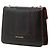 Bulgari Borsa a tracolla con catena Bvlgari Serpenti Forever con ciondolo a cuore Nero Rosso - vista 2