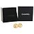 Chanel Gold CC vergoldete runde Push-Back Ohrringe Golden - Ansicht 7