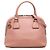 Gucci Pink Small Dollar Calfskin GG Charm Dome Satchel Handtasche