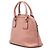Gucci Pink Small Dollar Calfskin GG Charm Dome Satchel Handtasche - Ansicht 2