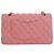 Chanel Pink Medium Classic Lambskin Double Flap Rose - vue 2