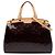 Louis Vuitton Purple Monogram Vernis Brea MM Lila