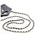 Chanel Clutch 31 con Catena in Lambskin Lucido Nero - vista 12