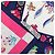 Foulard di seta Hermès Blue Fantaisies Indiennes 90 - vista 4
