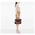 Gucci Beige Medium GG Canvas New Bamboo Tassel Tote - Ansicht 6