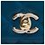 Chanel Blue Quilted Lambskin Trendy CC Wallet On Chain - vista 6