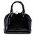Louis Vuitton Black Monogram Vernis Alma BB Schwarz