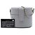 Chanel Vanity Case Allure CC de piel de cordero acolchada gris Small Castaño - vista 7