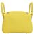 Hermès Mini Clemence Lindy 20 Amarillo - vista 2