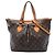 Louis Vuitton Brown Monogram Palermo PM Castaño