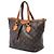 Louis Vuitton Brown Monogram Palermo PM Castaño - vista 2