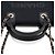 Borsa Tote Deauville Chanel Medium in tela nera Nero - vista 7