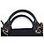 Borsa Tote Deauville Chanel Medium in tela nera Nero - vista 8