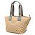 Bolso Tote Gucci Beige GG Canvas Web - vista 2
