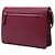 Burberry Red Small Leather and House Check Canvas Derby Macken Crossbody Rosso Bordò - vista 2