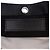 Balenciaga Pochette Crossbody in tela bianca e blu navy Bianco - vista 5