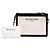 Balenciaga Pochette Crossbody in tela bianca e blu navy Bianco - vista 7