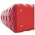 Dior Red Medium Bicolor Lambskin Cannage Lady Dior - view 11