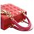 Dior Red Medium Bicolor Lambskin Cannage Lady Dior - view 14