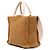 Marni Borsa East West Piccola Effetto Rafia Beige - vista 2