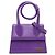 Jacquemus Purple Leather Le Chiquito Noeud Lila