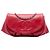 Chanel Red CC Quilted Lambskin Half Moon Wallet on Chain Rot