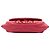 Chanel Red CC Quilted Lambskin Half Moon Wallet on Chain Rot - Ansicht 3