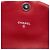 Chanel Red CC Quilted Lambskin Half Moon Wallet on Chain Rot - Ansicht 5