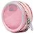 Clutch rotonda Chanel CC Filigree in PVC rosa e pelle d'agnello con catena - vista 2
