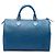 Louis Vuitton Blue Epi Speedy 35 Azul