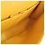 Chanel Yellow Medium Classic Lambskin Double Flap Giallo Senape - vista 3
