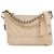 Chanel Gabrielle Hobo Small in pelle di vitello invecchiata bianca chevron Bianco Crudo
