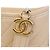 Chanel Gabrielle Hobo Small in pelle di vitello invecchiata bianca chevron Bianco Crudo - vista 6