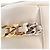 Chanel White Small Quilted Calfskin Precious Union Flap Bianco - vista 12