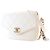 Chanel White Small Quilted Calfskin Precious Union Flap Bianco - vista 3