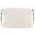 Chanel White Small Quilted Calfskin Precious Union Flap Bianco - vista 4