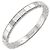 Anel Chopard Ice Cube 1 Band em ouro branco 18K