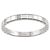 Anel Chopard Ice Cube 1 Band em ouro branco 18K - vista 3