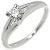 Chaumet Liens Solitär-Diamantring aus Platin - Ansicht 2