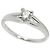 Chaumet Liens Solitär-Diamantring aus Platin - Ansicht 5