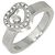 Anello Chopard Happy Diamond Heart in Oro Bianco 18K - vista 2